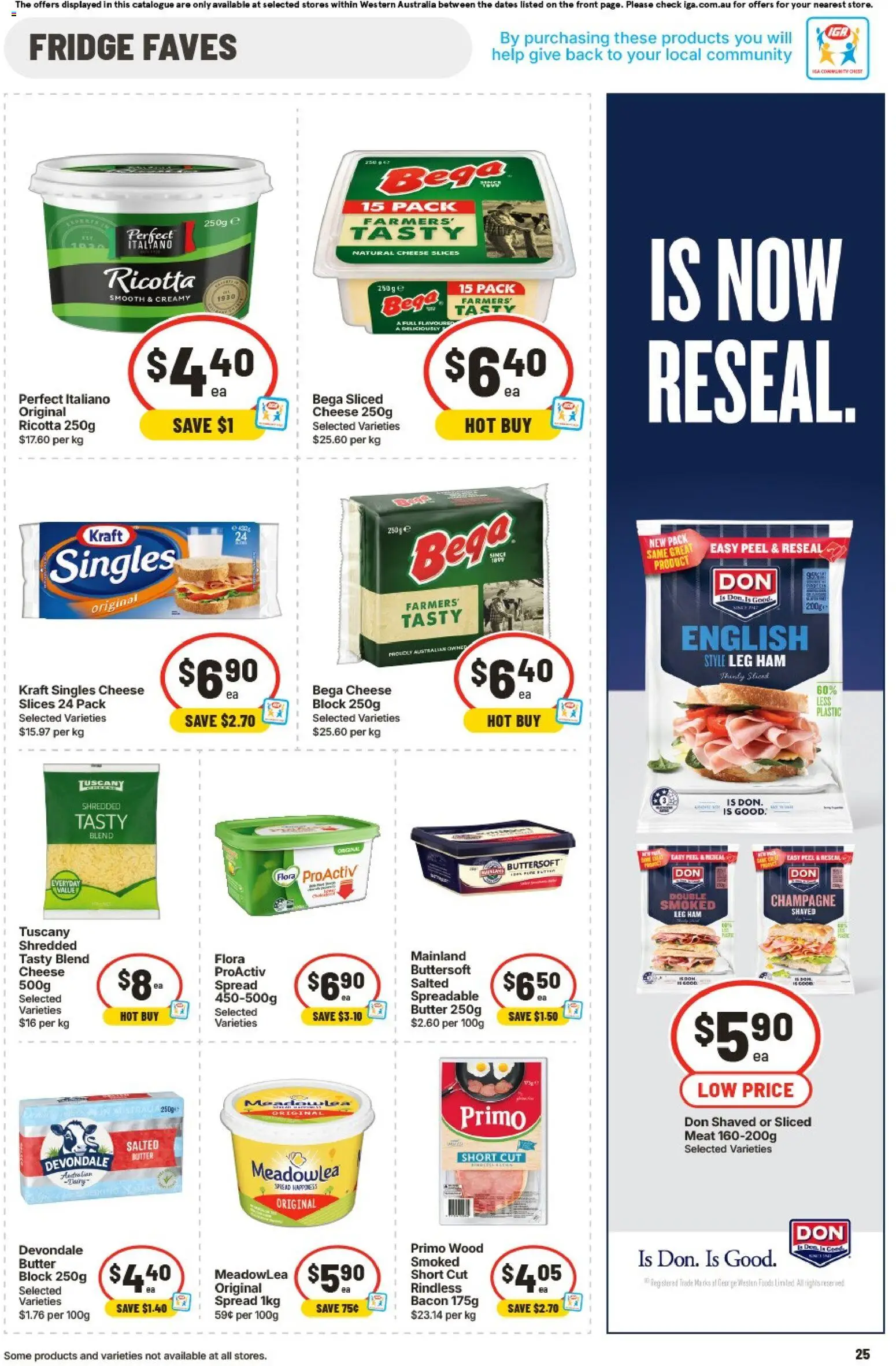 IGA catalogue - valid from 12/08/2026 | Page: 26 | Products: Wood, Ricotta, Fridge, Spread