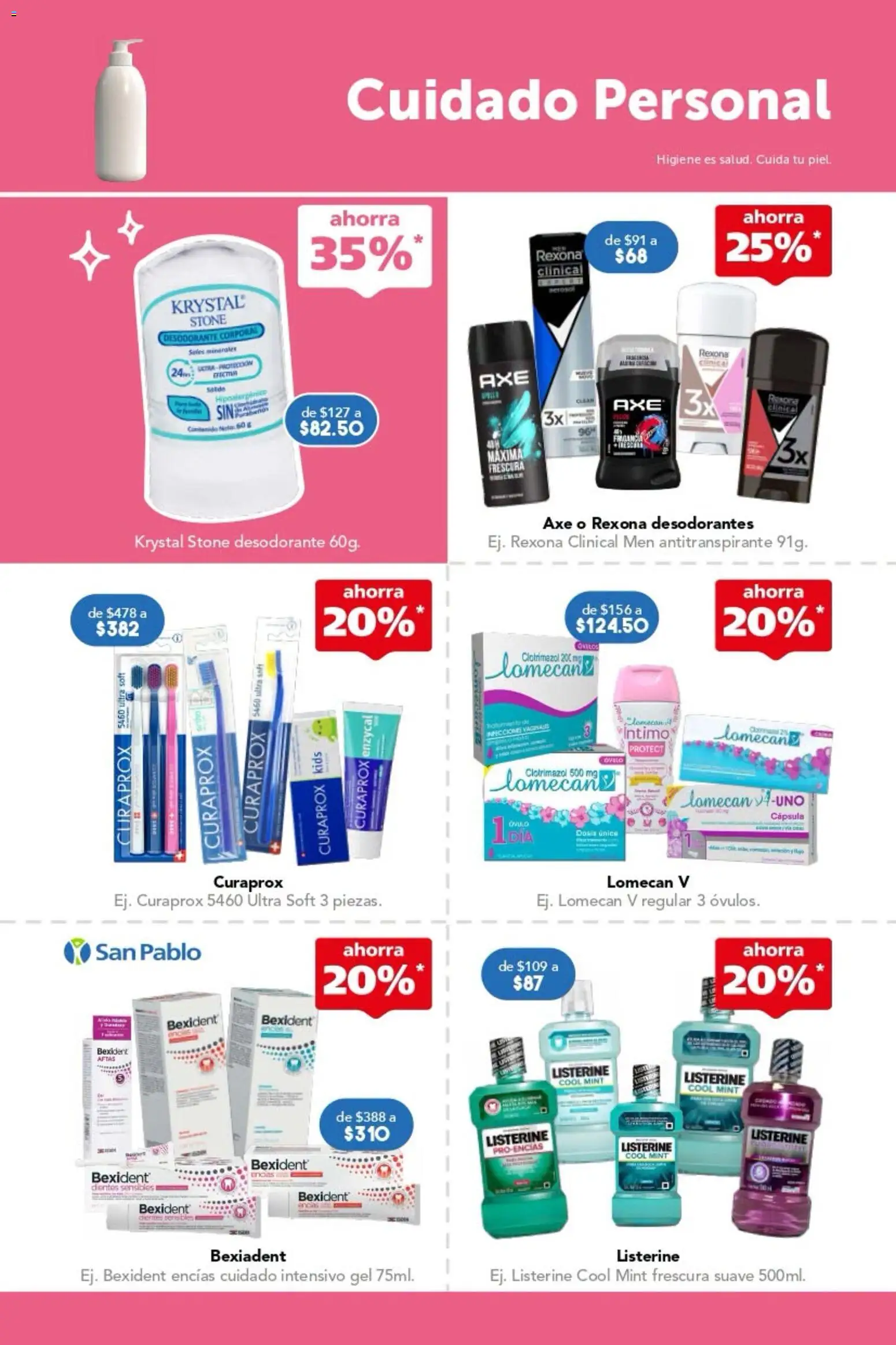 Nuevas ofertas de Farmacia San Pablo válidas en toda la República Mexicana desde el 18/10/2026. ¡Encuentra las mejores ofertas en Farmacia San Pablo catálogo! | Página: 7