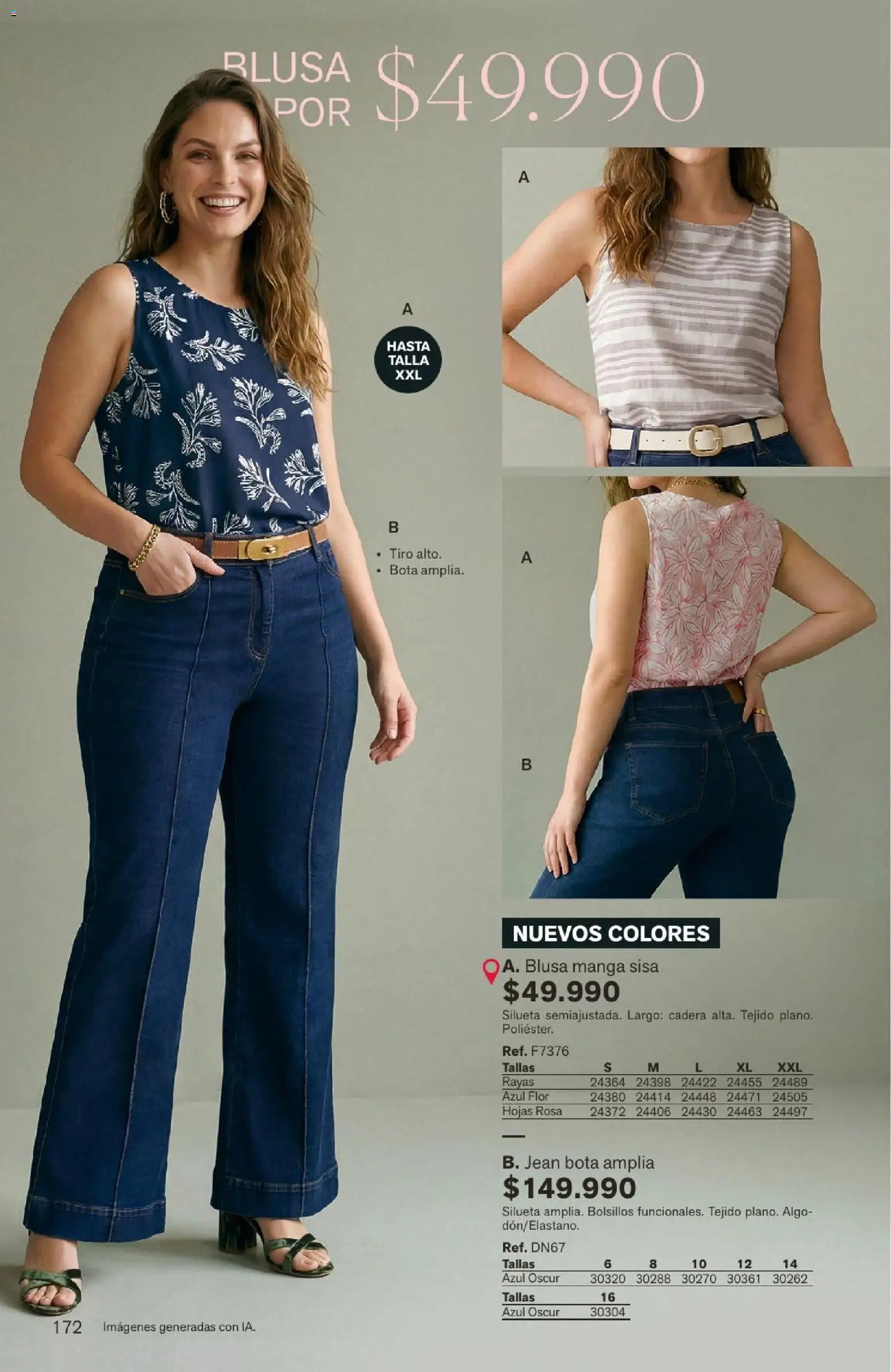 Leonisa revista - valida desde el 04/08/2026 | Página: 172 | Productos: Jean, Blusa