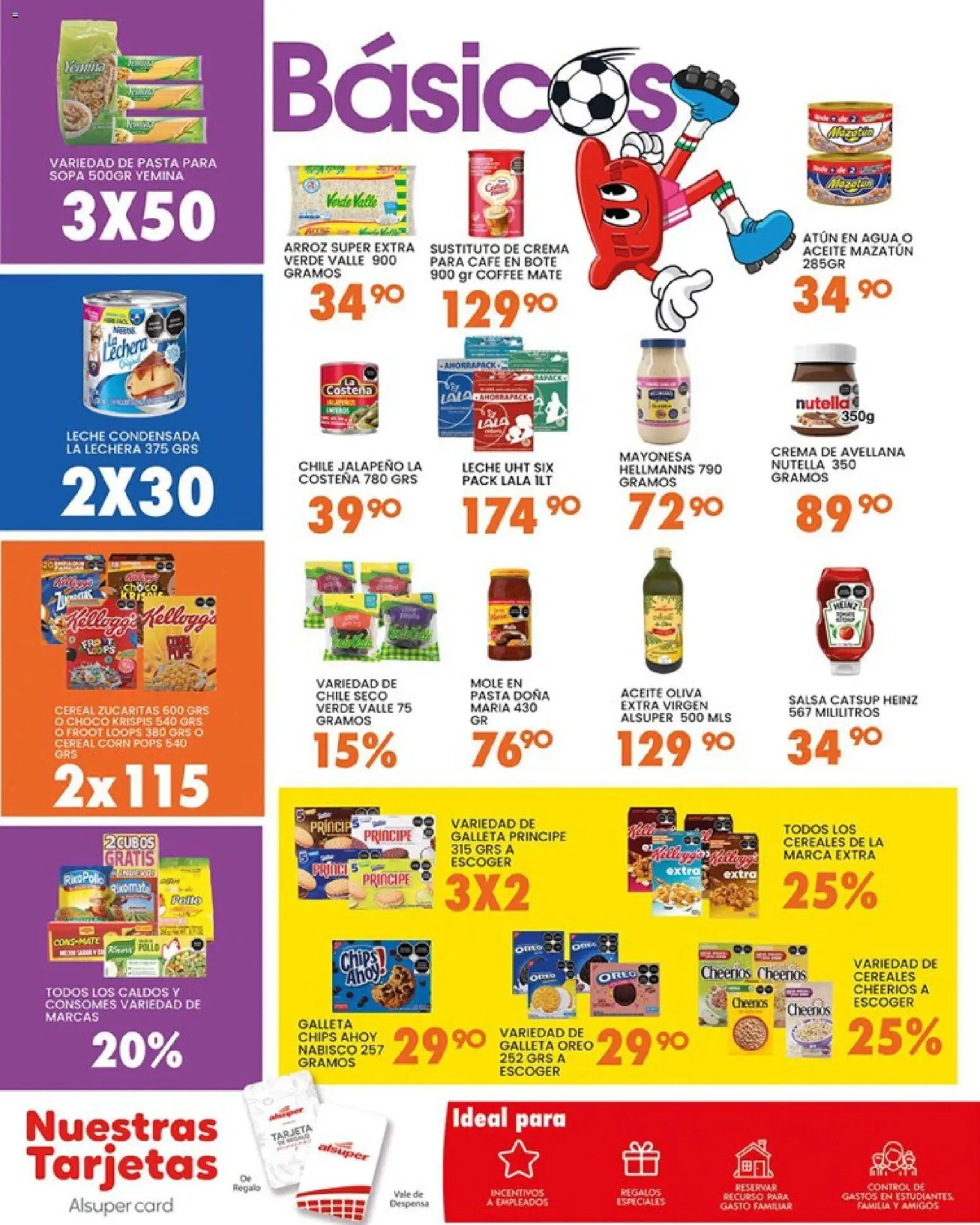Nuevas ofertas de Alsuper válidas en toda la República Mexicana desde el 12.06.2026. ¡Encuentra las mejores ofertas en Alsuper folleto Torreon! | Página: 6 | Productos: Mayonesa, Atún, Sopa, Despensa