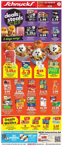 Preview of Schnucks weekly ads valid from 10/28/2026