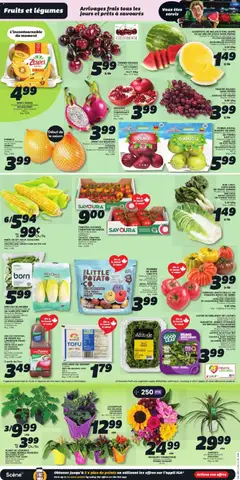 Preview of IGA weekly flyer / circulaire from shop IGA valid from 21.05.2026 | Page: 3 | Products: Pineapple, Cream, Juice, Tomatoes