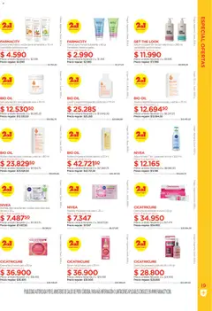 Vista previa Farmacity catálogo válido desde el 02.06.2026 | Página: 19 | Productos: Almendras, Aceite, Gel corporal, Agua