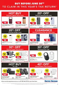 Preview of Harvey Norman Tax Time Deals - valid from 19/06/2026 | Page: 39 | Products: Accessories, Phone, Iphone, Case