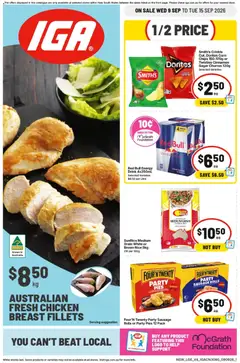 Preview of IGA catalogue Summer Hill - valid from 09/09/2026