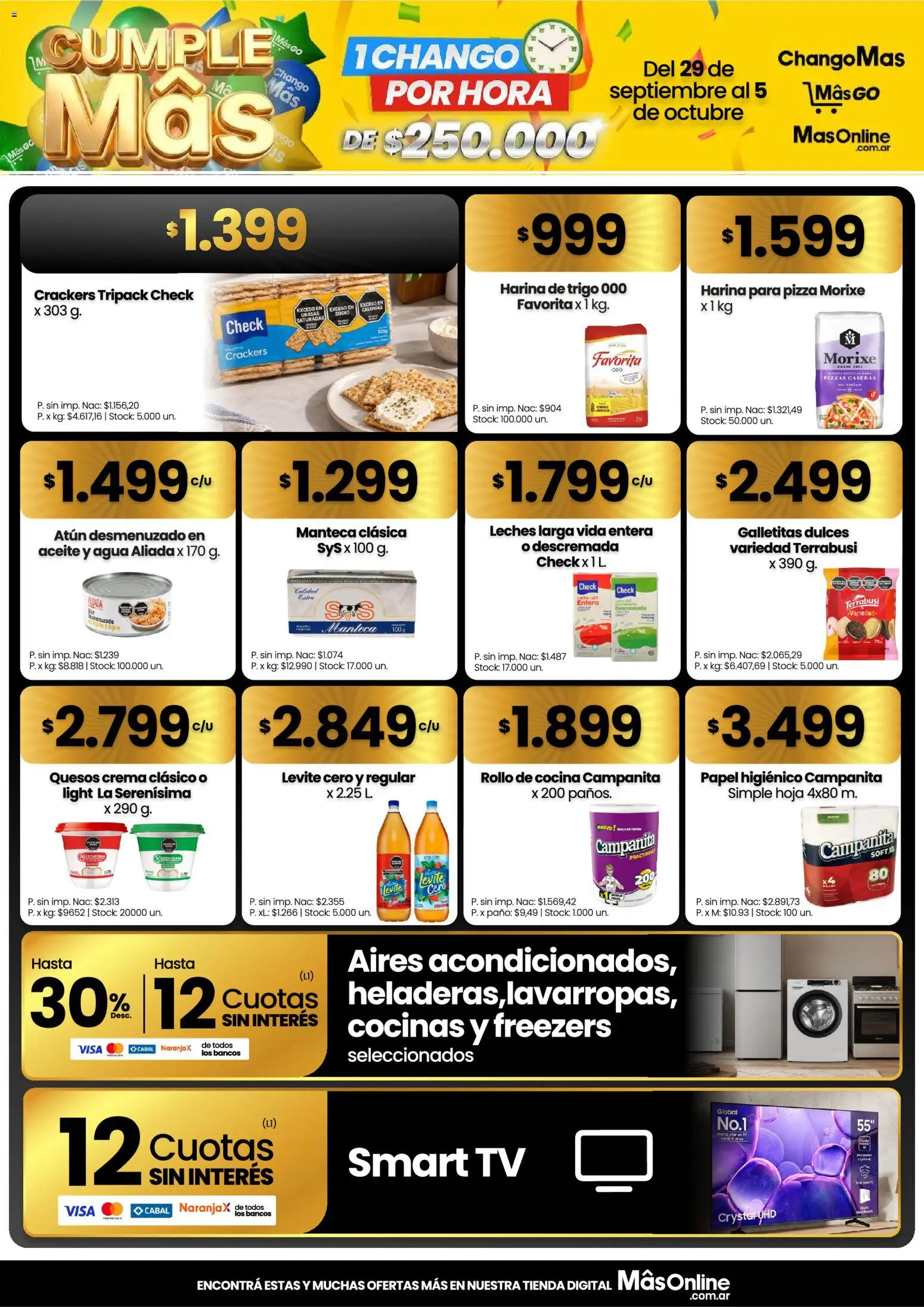 Changomas - Ofertas │ válido desde el 29/09/2026 | Página: 1