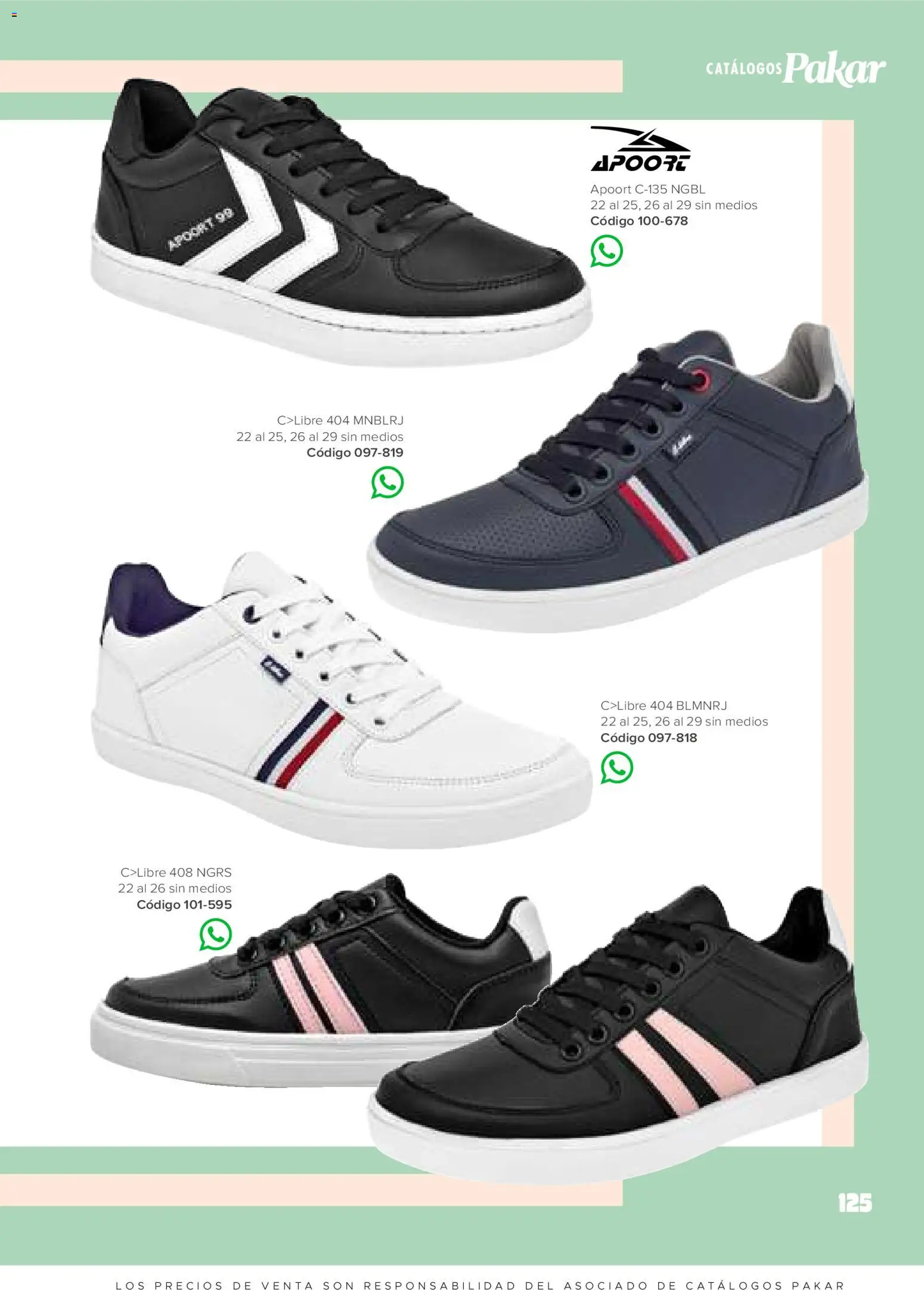 Shoes Collection PAKAR catálogo 2026 PDF (Julio) — page 124