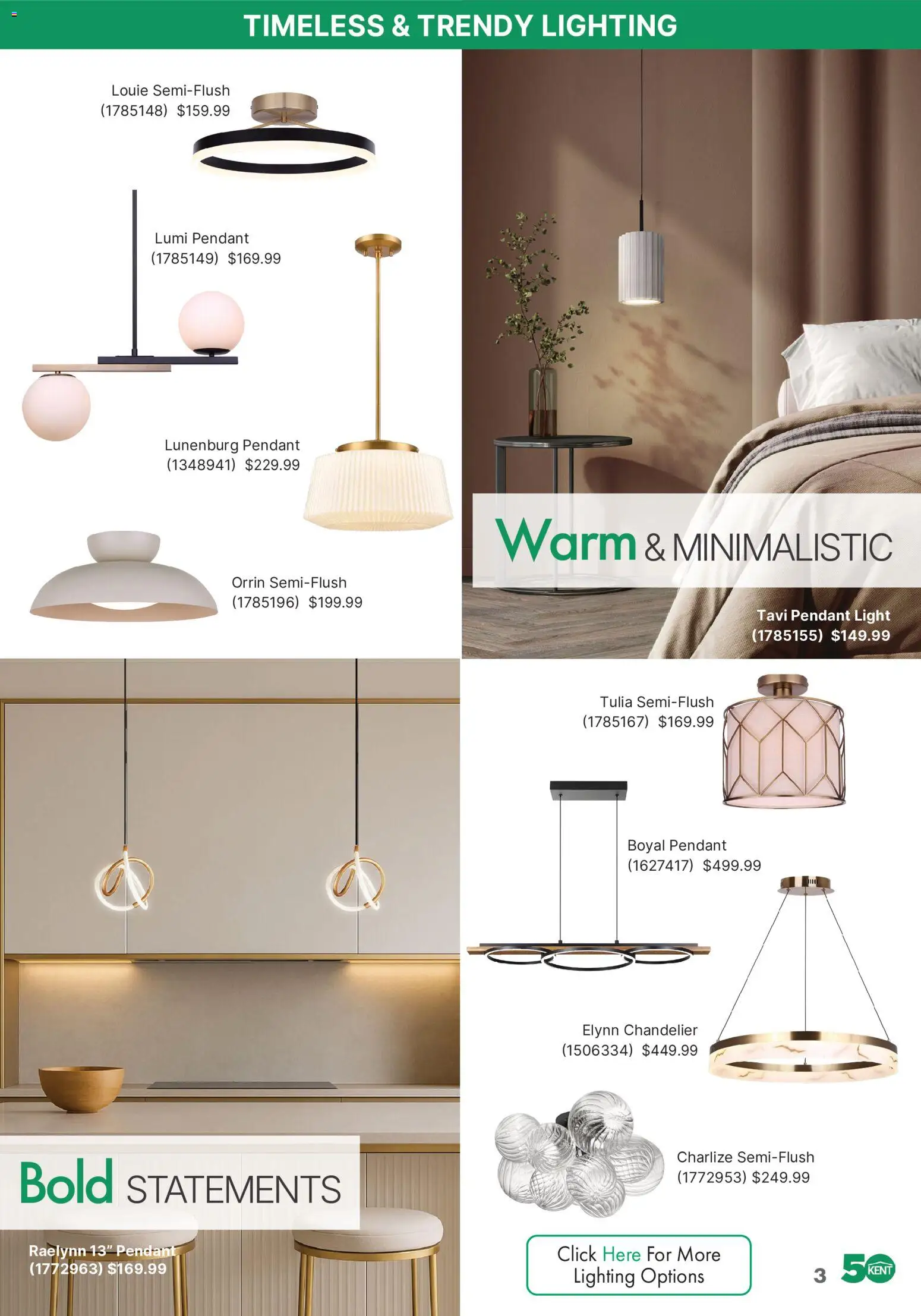 Kent flyer valid from Sep 10, 2026 | Page: 3 | Products: Lighting
