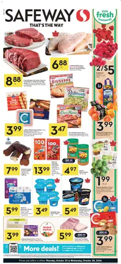 Preview of Safeway weekly flyer / circulaire from shop Safeway valid from Oct 22, 2026