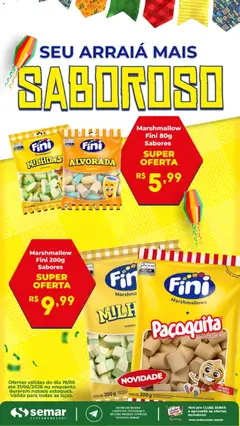 Semar Supermercado ofertas Saboroso - Pré-Visualização do folheto da loja Semar Supermercado, válido de 19.06.2026