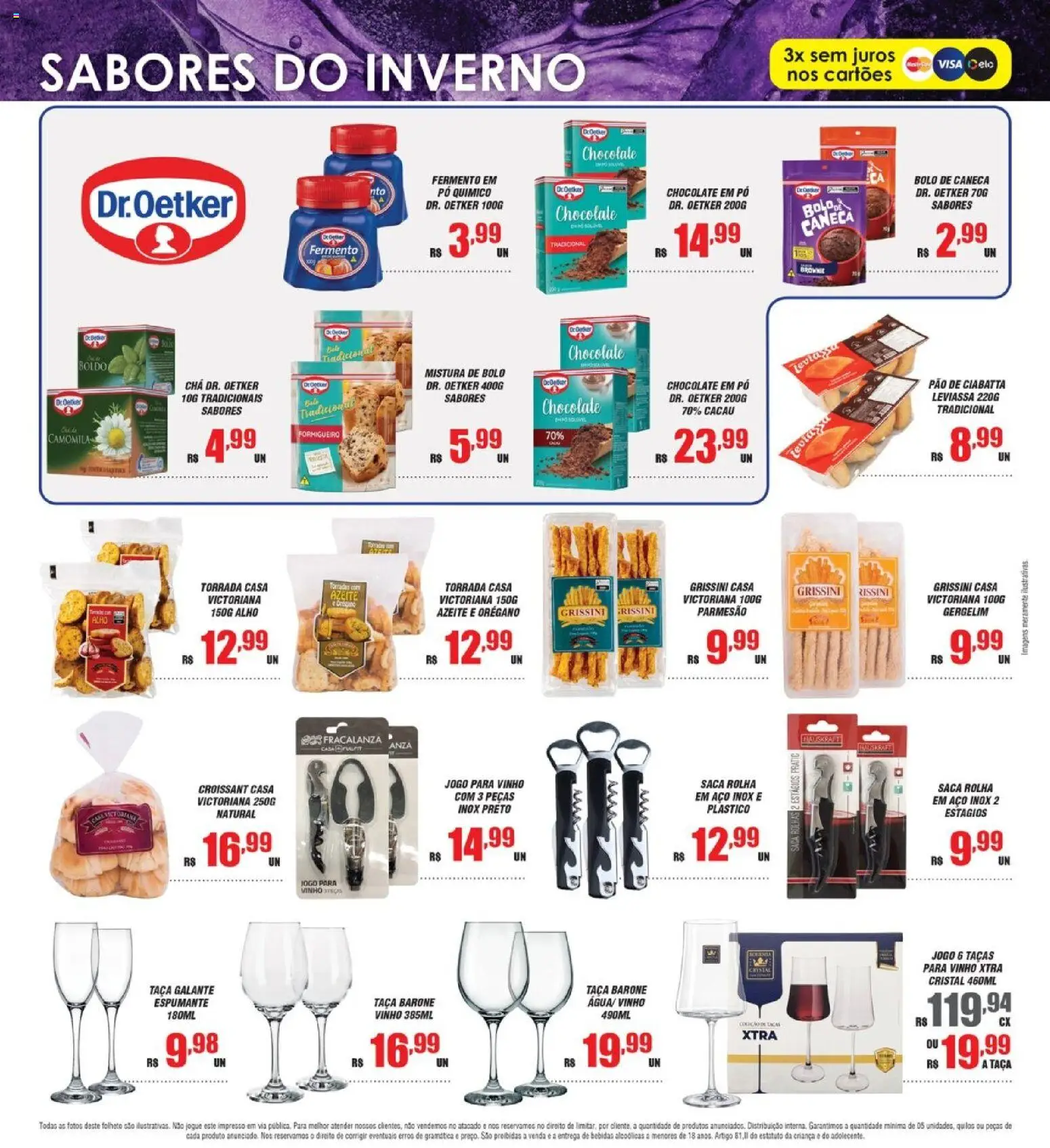 Violeta Supermercados Folheto - válido de 18/07/2026 | Página: 12 | Produtos: Alho, Saca rolhas, Pão, Chocolate
