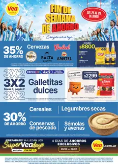 Vista previa Vea - Fin de semana de ahorro válido desde el 26/06/2026