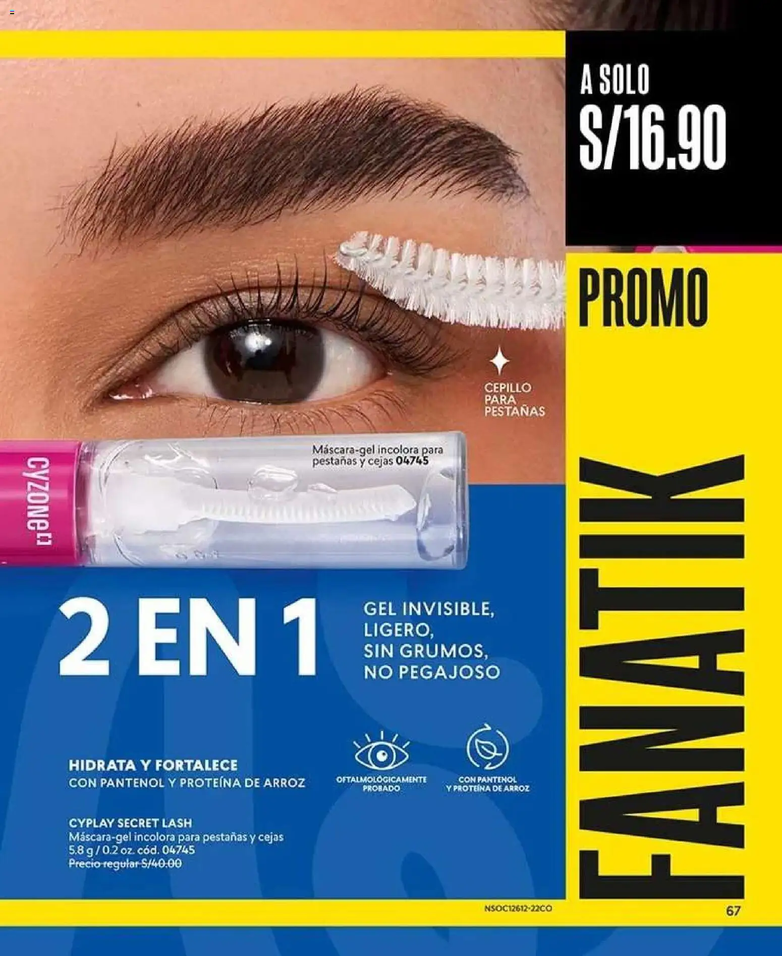 Catálogo CyZone válido desde 22/08/2026 | Página: 67 | Productos: Arroz, Proteína