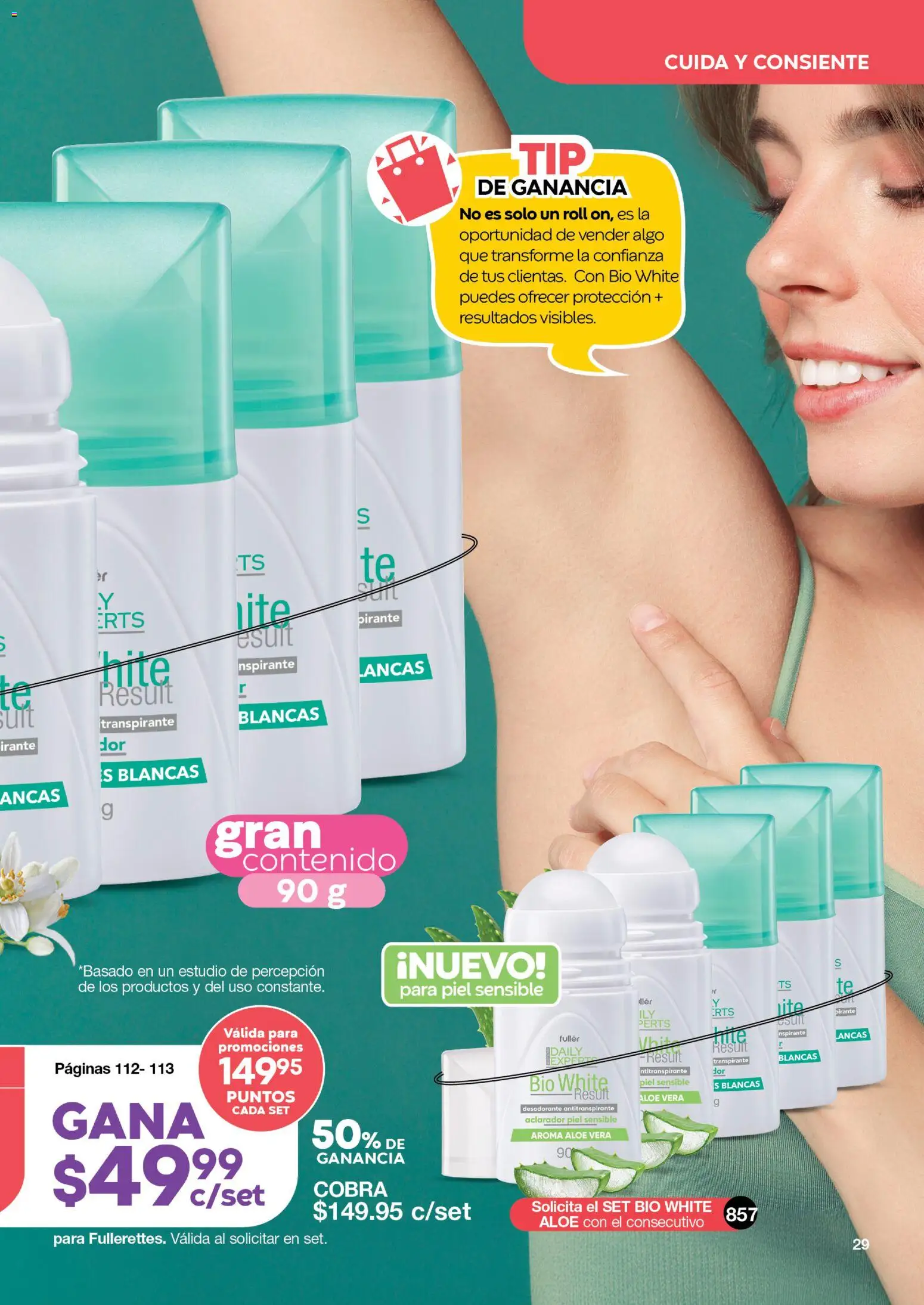 Nuevas ofertas de Fuller válidas en toda la República Mexicana desde el 22/07/2026. ¡Encuentra las mejores ofertas en Fuller Gana Más 8 2026! | Página: 29 | Productos: Desodorante, Antitranspirante