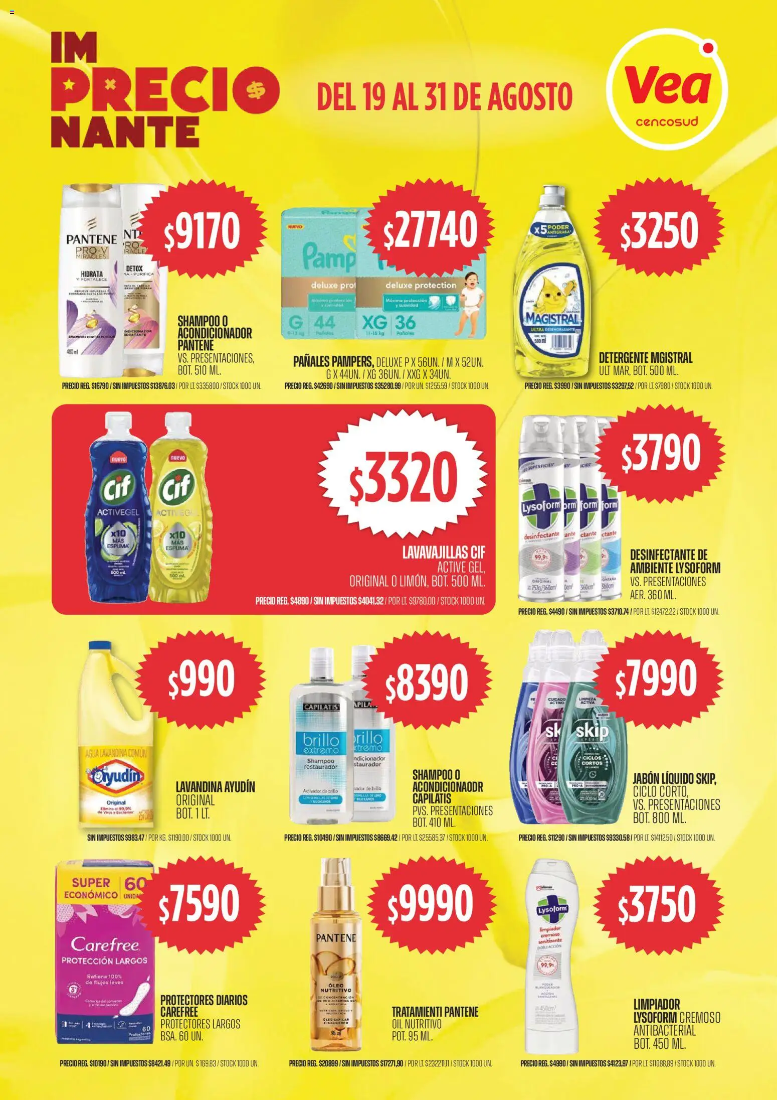 Vea ofertas │ válido desde el 18/08/2026 | Página: 13 | Productos: Lavandina, Diarios, Jabón líquido, Té