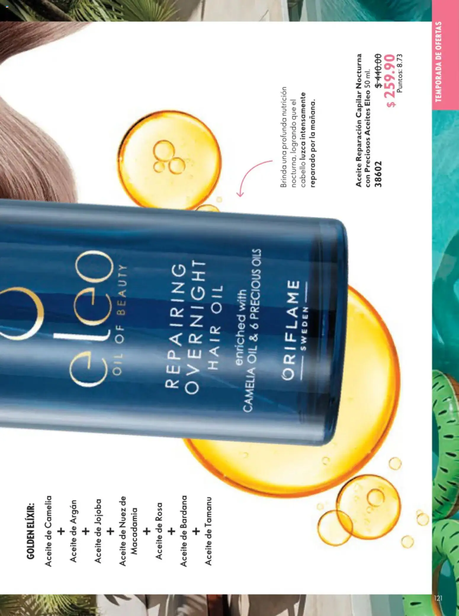 Nuevas ofertas de Oriflame válidas en toda la República Mexicana desde el 11/07/2026. ¡Encuentra las mejores ofertas en Oriflame campaña 10 2026! | Página: 121 | Productos: Aceite, Nuez
