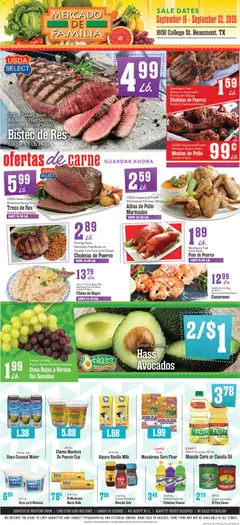 Preview of Market Basket weekly ads valid from 09/16/2026