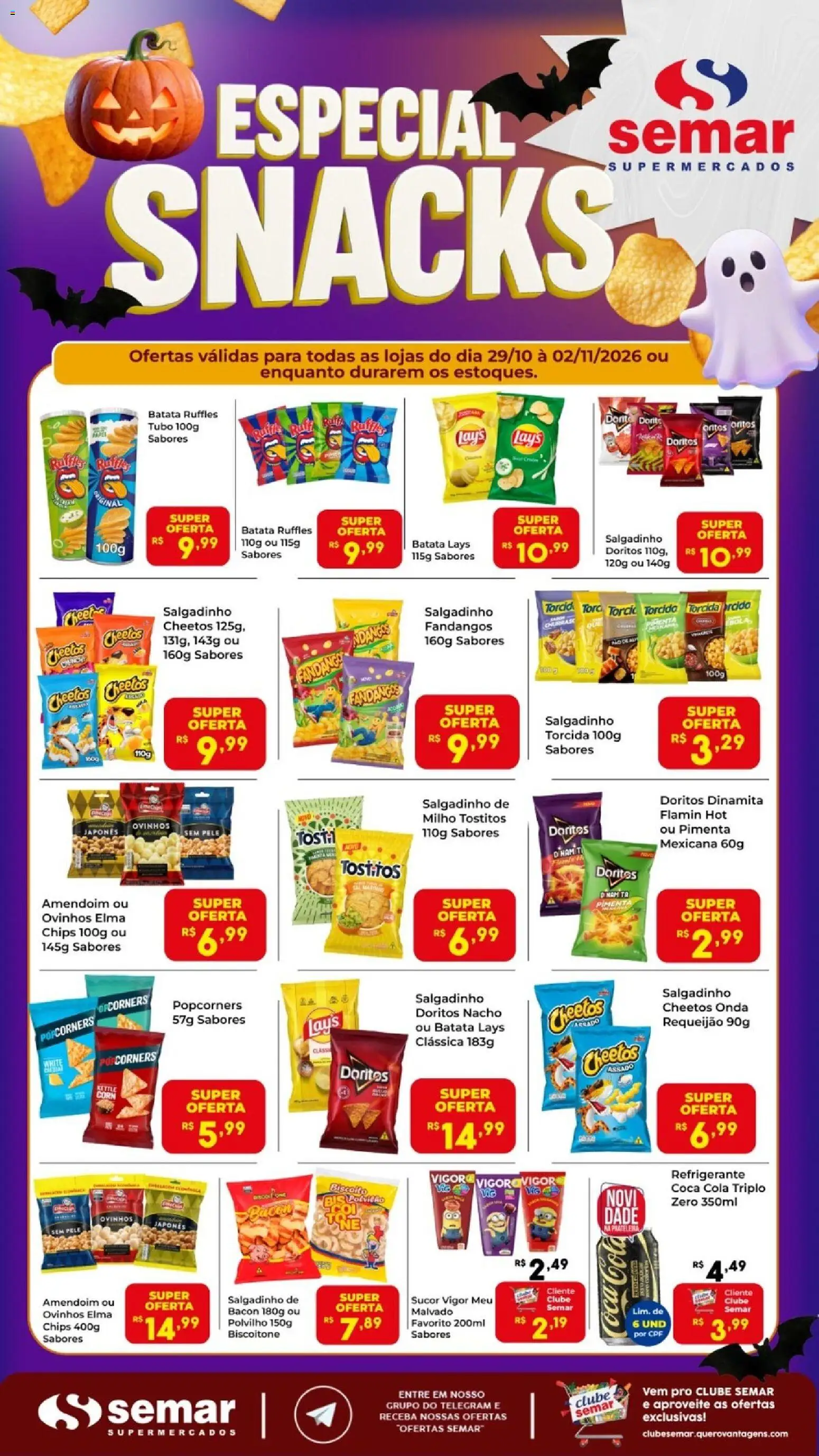 Semar Supermercado Folheto - válido de 29/10/2026 | Página: 1