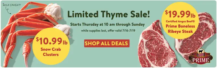 Preview of Fresh Thyme weekly ads valid from 07/15/2026