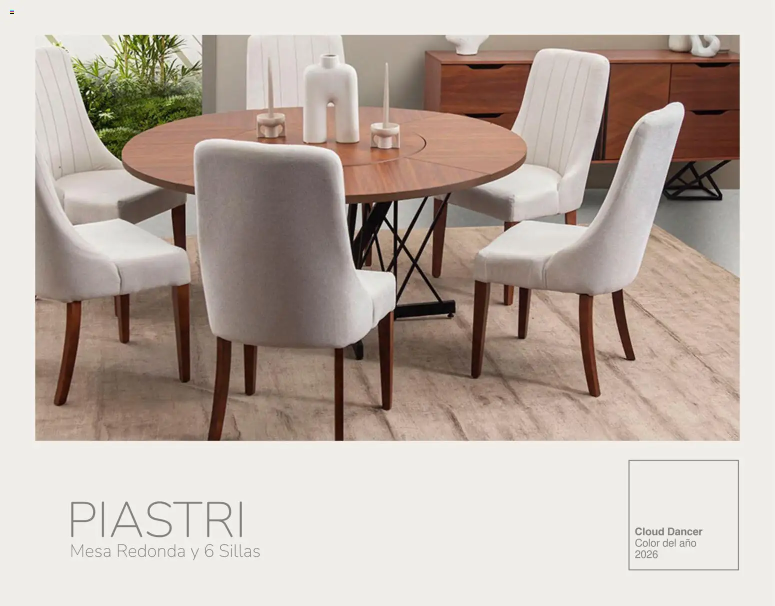 Nuevas ofertas de Muebles Dico válidas en toda la República Mexicana desde el 30/01/2026. ¡Encuentra las mejores ofertas en Muebles Dico catálogo Cloud Dancer Color del año 2026! | Página: 3 | Productos: Mesa