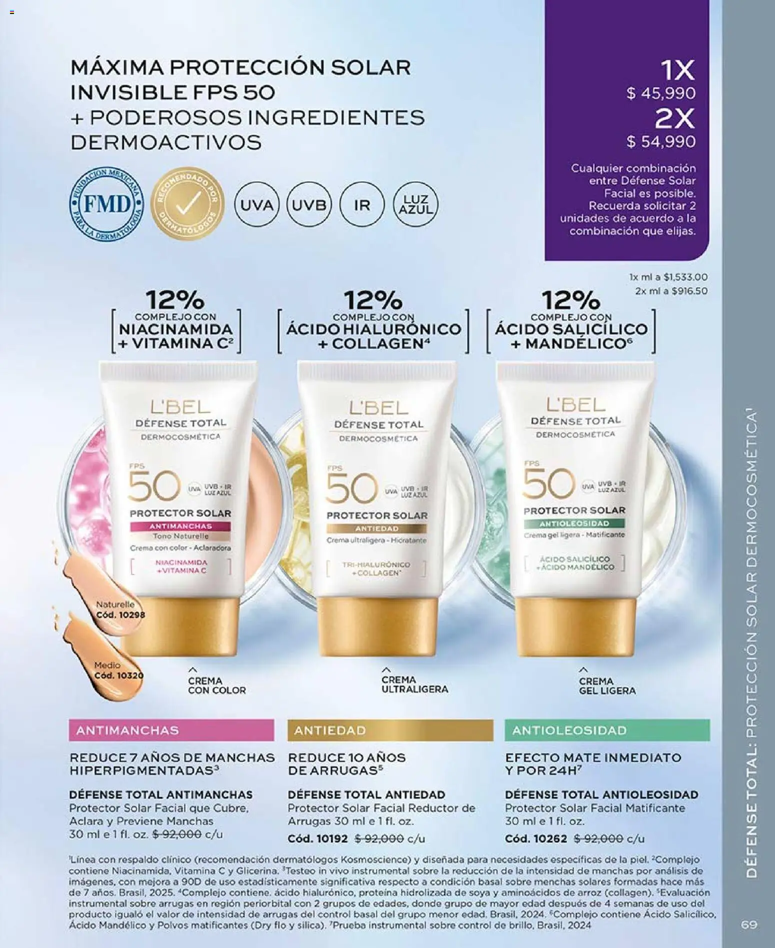 L'Bel revista - valida desde el 17.07.2026 | Página: 69 | Productos: Sobre, Uva, Combinación, Protector solar