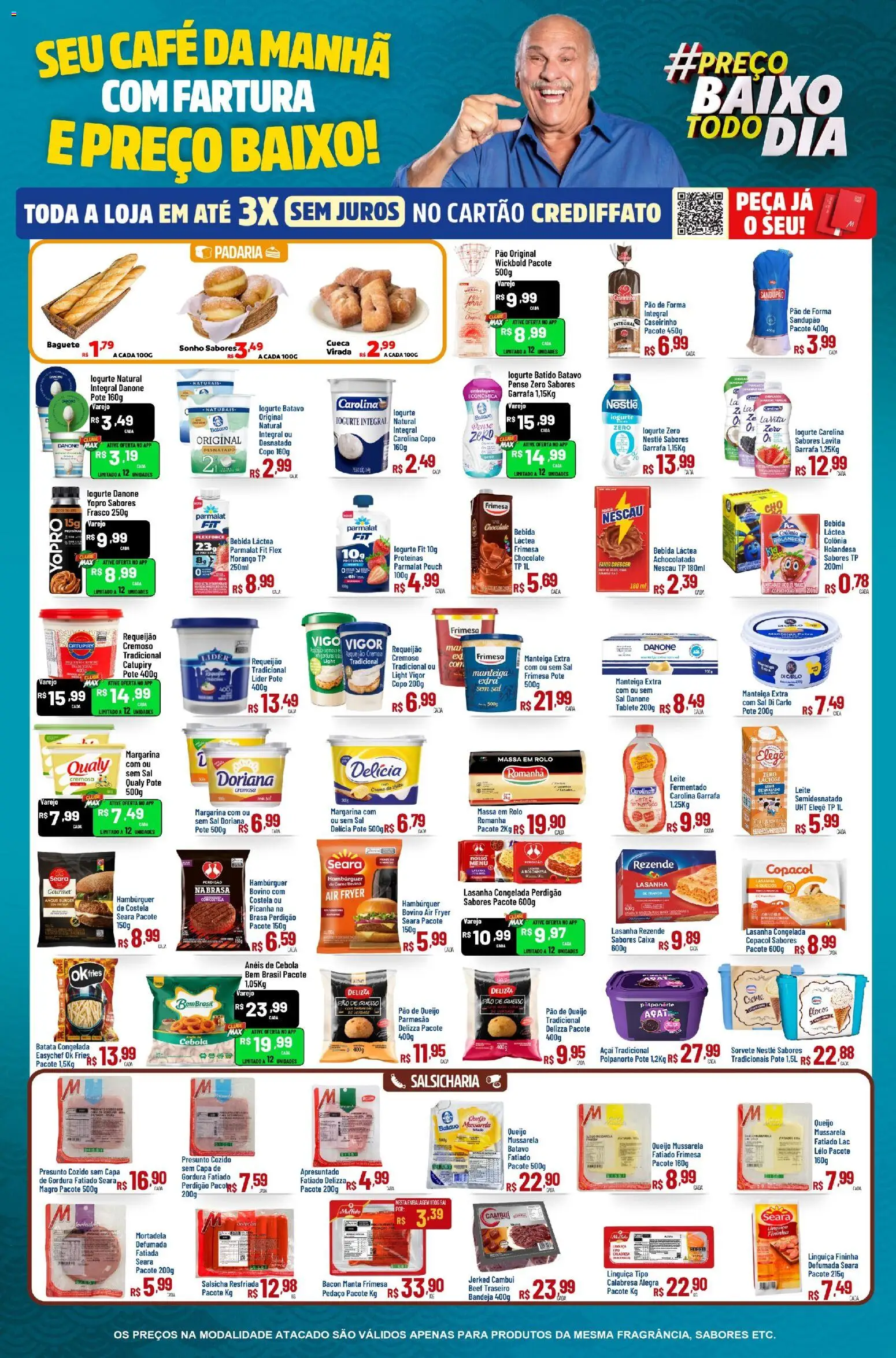 Max Atacadista Folheto - válido de 10/08/2026 | Página: 5 | Produtos: Cará, Pão, Mortadela, Bebida