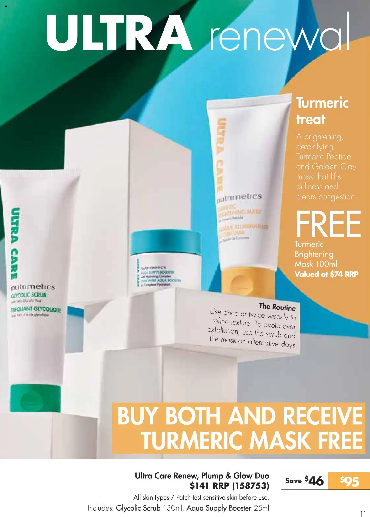 Nutrimetics catalogue - valid from 16/09/2026 | Page: 11 | Products: Scrub, Mask, Clay, Sensitive skin