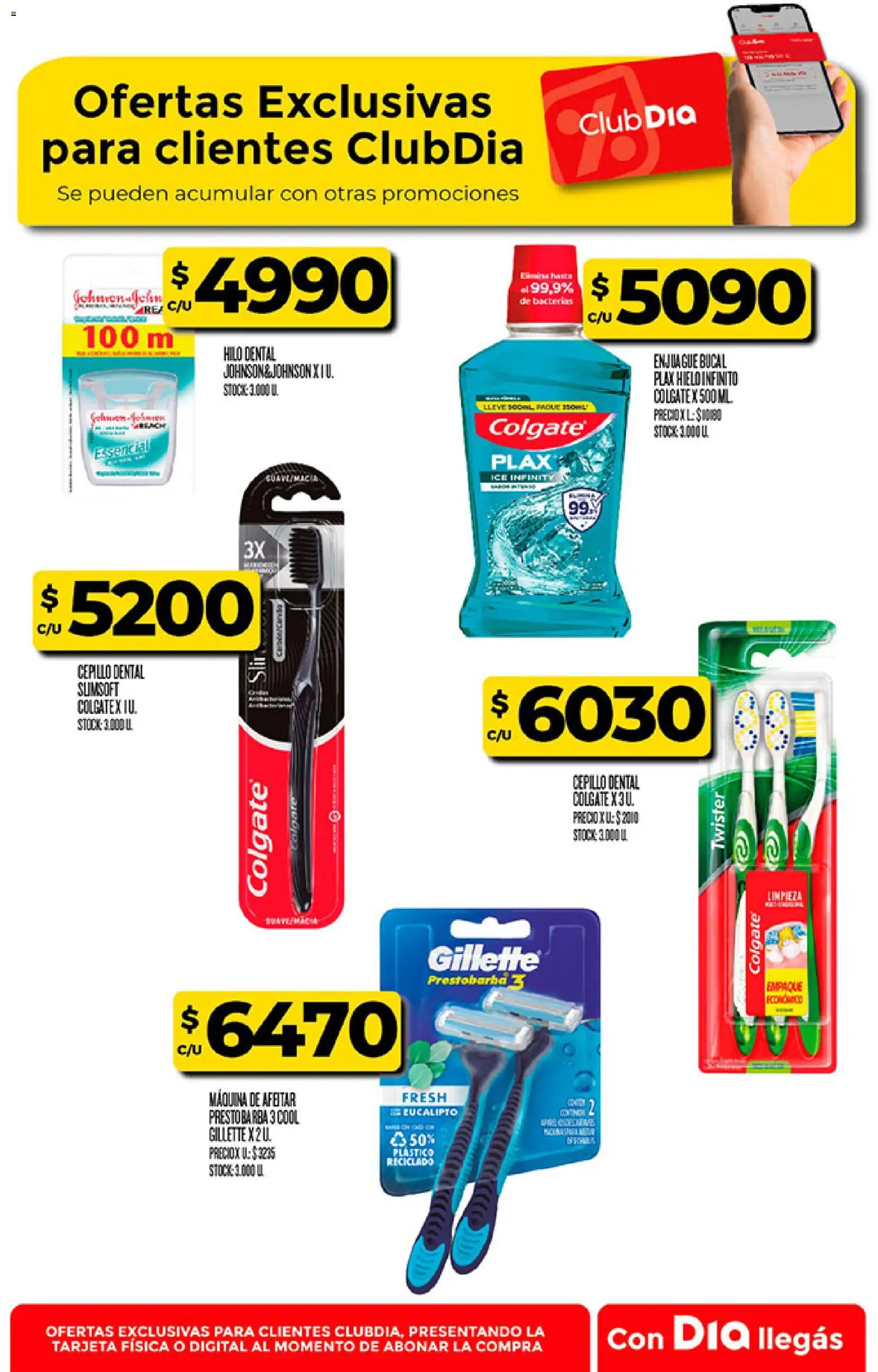 Supermercado DIA Ofertas │ válido desde el 19/08/2026 | Página: 27 | Productos: Hielo, Maquina de afeitar, Cepillo, Enjuague bucal