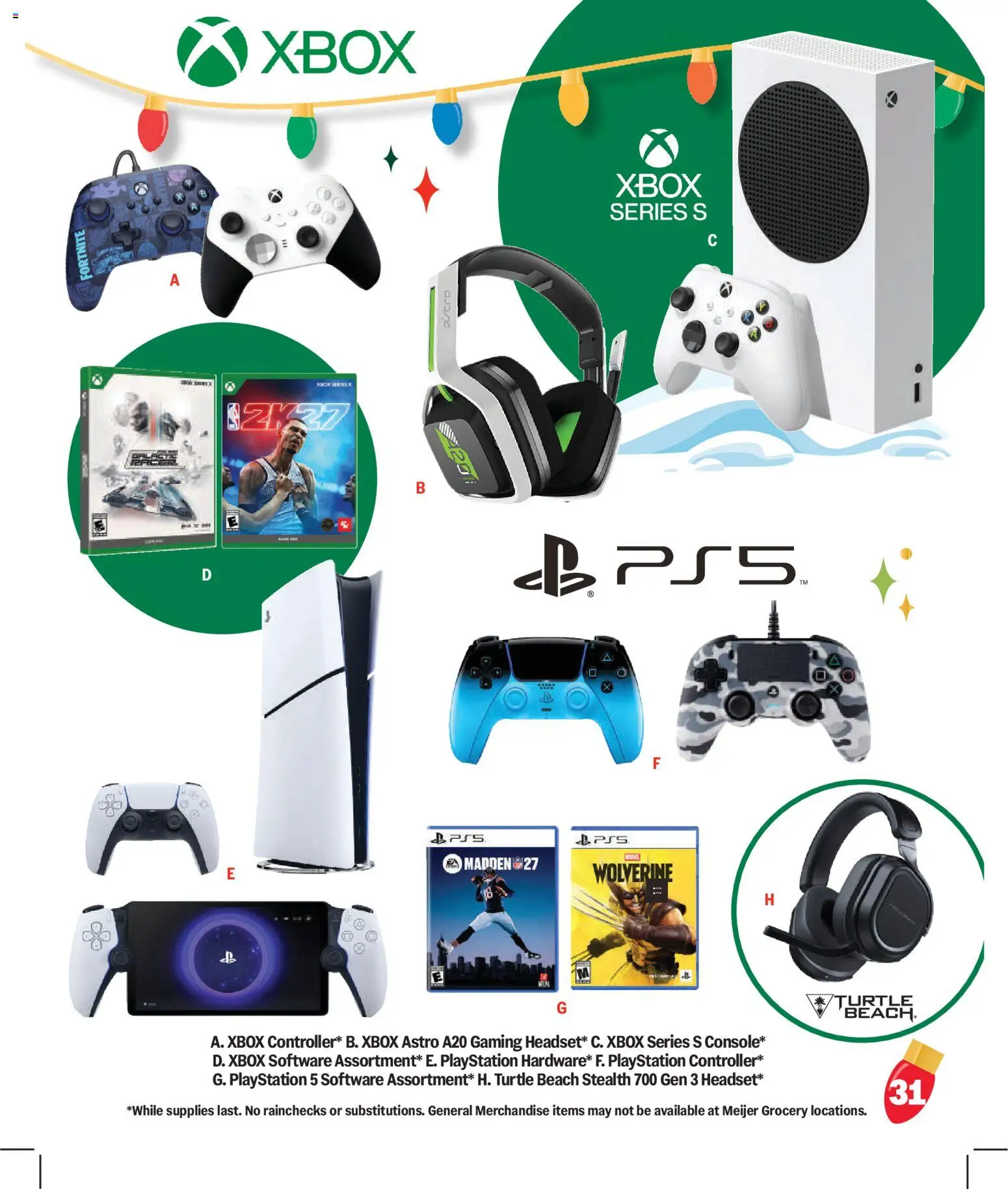 Meijer Holiday Gift Guide - valid from 10/07/2026 | Page: 32