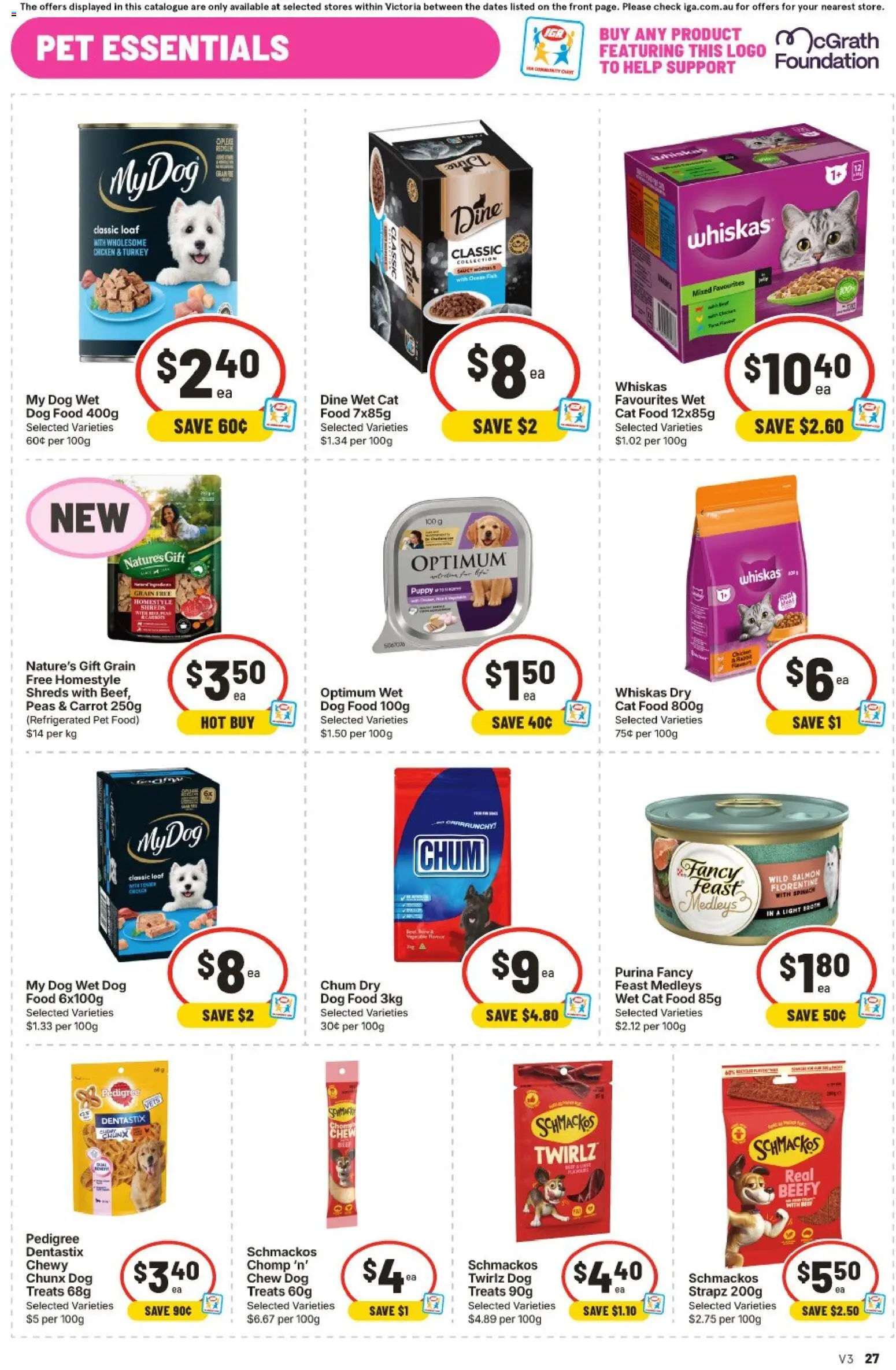 IGA catalogue - valid from 23/09/2026 | Page: 35 | Products: Food, Dog food, Turkey, Foundation