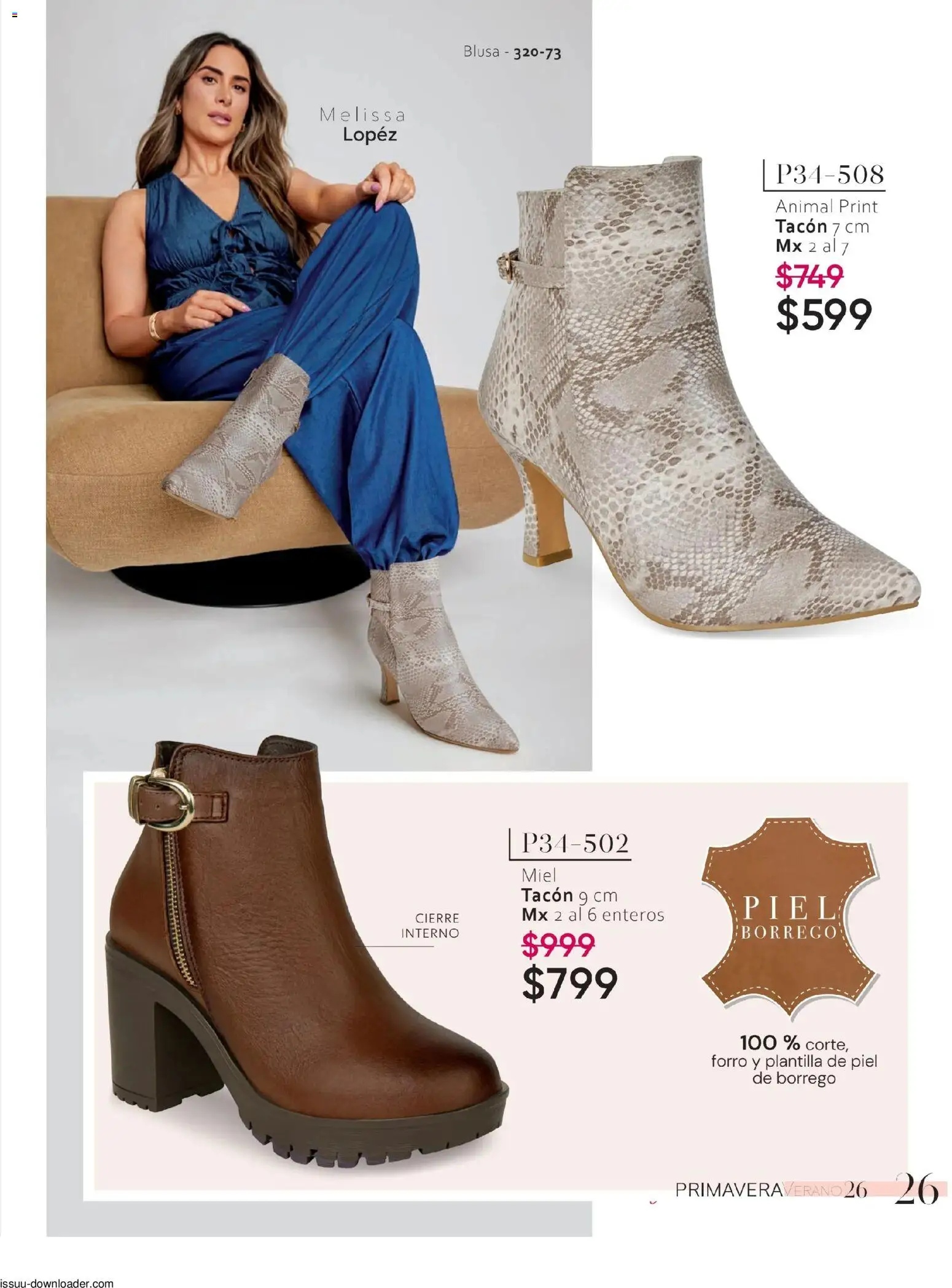 Nuevas ofertas de Cklass válidas en toda la República Mexicana desde el 26/01/2026. ¡Encuentra las mejores ofertas en Cklass catálogo Especial Calzado! | Página: 27 | Productos: Blusa