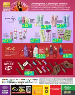 Super Muffato ofertas Outubro Rosa - Pré-Visualização do folheto da loja Super Muffato, válido de 01/10/2026 | Página: 8 | Produtos: Frutas, Faca, Creme, Fraldas