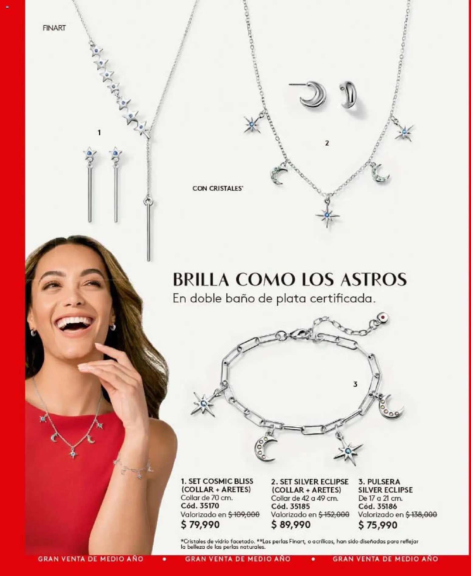 Ésika revista - valida desde el 26.06.2026 | Página: 88 | Productos: Aretes, Pulsera, Baño, Collar