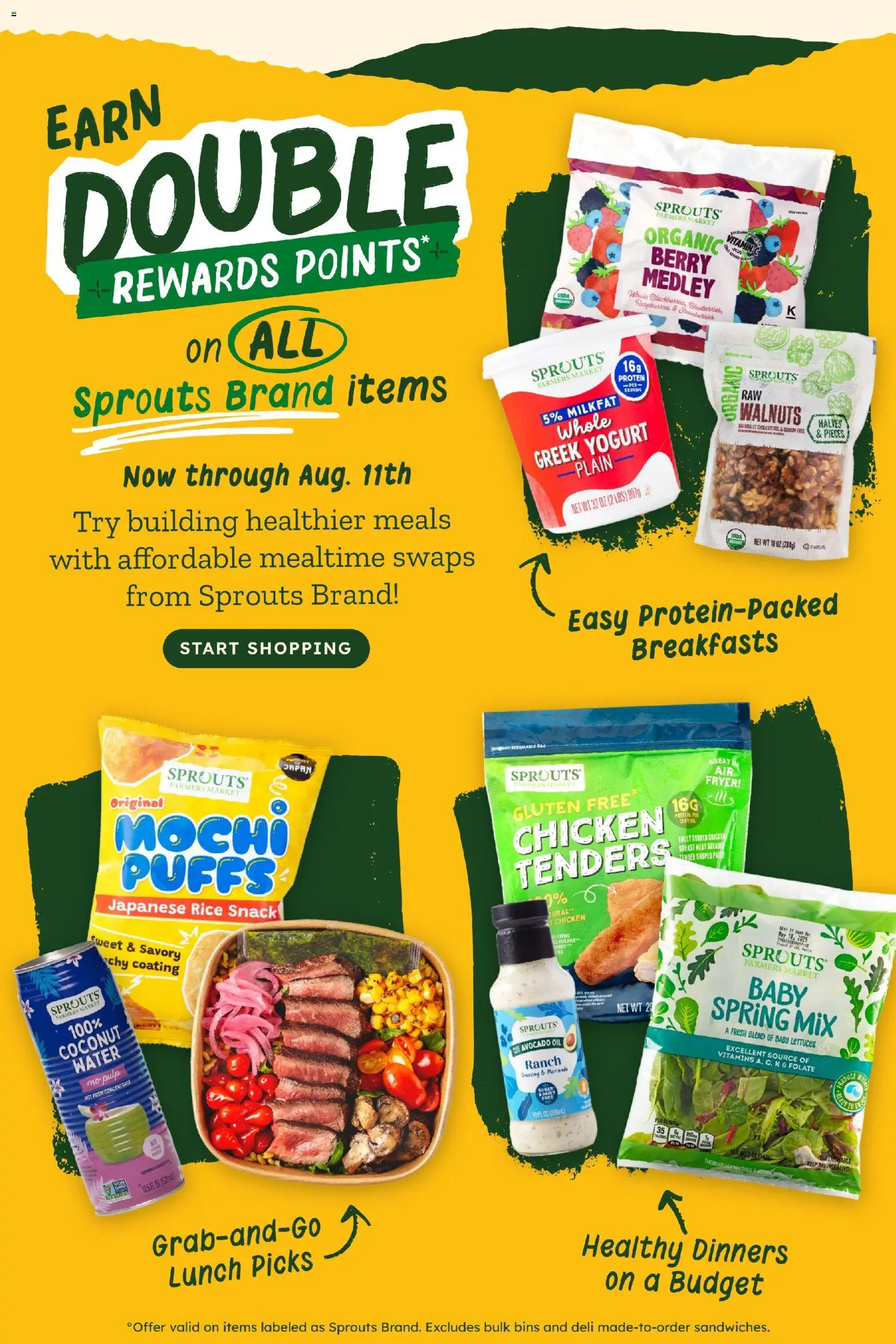 Sprouts Weekly Ad - valid from 07/29/2026 | Page: 6 | Products: Vitamin, Oil, Rice, Bag