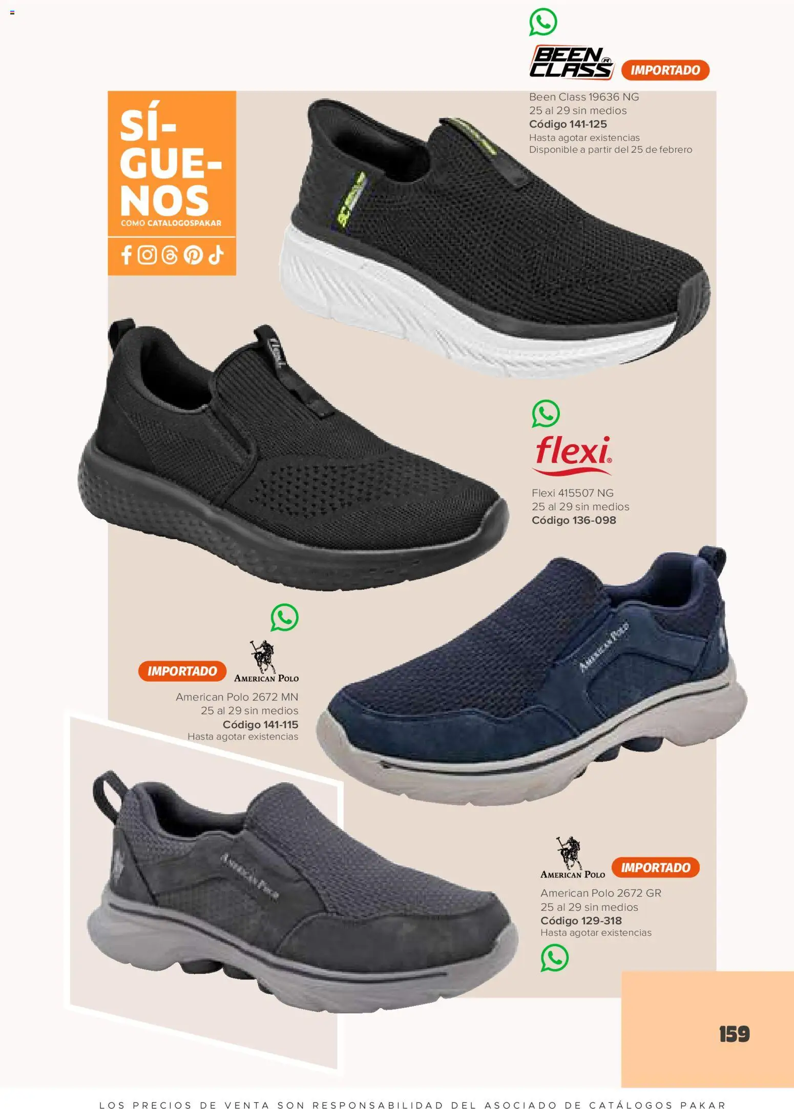 Shoes Collection PAKAR catálogo 2026 PDF (Julio) — page 158