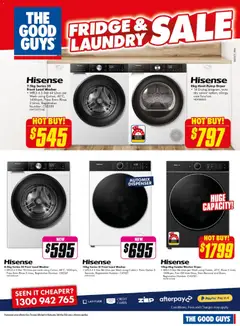 Preview of The Good Guys catalogue - Fridge and Laundry sale - valid from 30.04.2026 | Page: 4 | Products: Laundry, Dryer, Press, Allergy