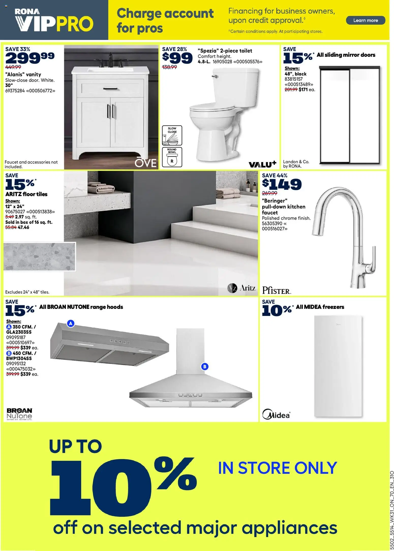 Rona flyer valid from Aug 27, 2026 | Page: 5