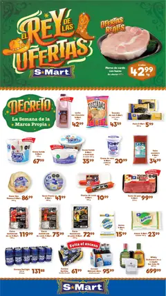 Vista previa de S-Mart folleto Ofertas de feria Juárez, nuevo folleto de la tienda, válido en México a partir del 23/06/2026