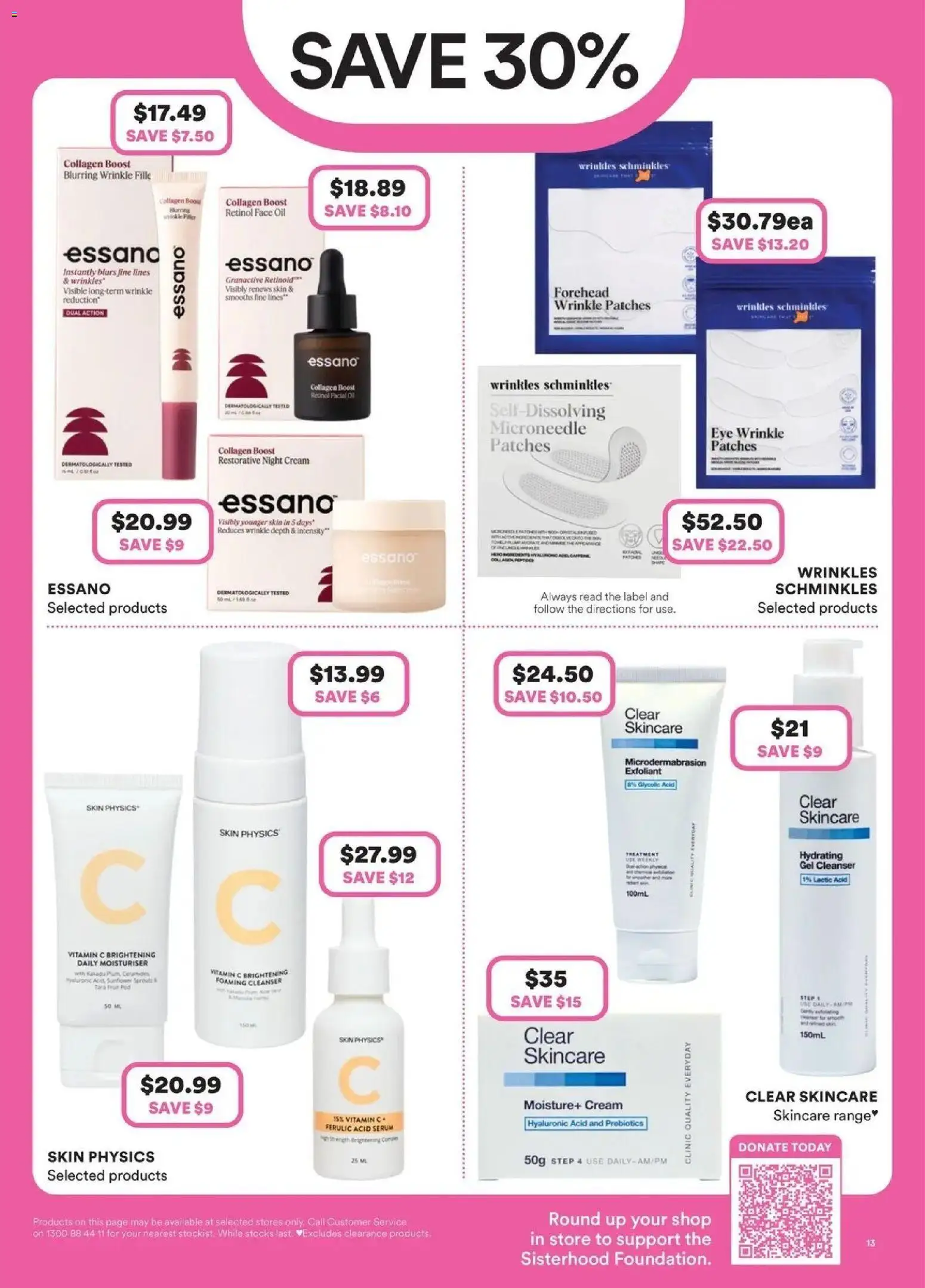 Priceline Pharmacy catalogue - valid from 23.04.2026 | Page: 13 | Products: Oil, Face oil, Collagen, Night cream