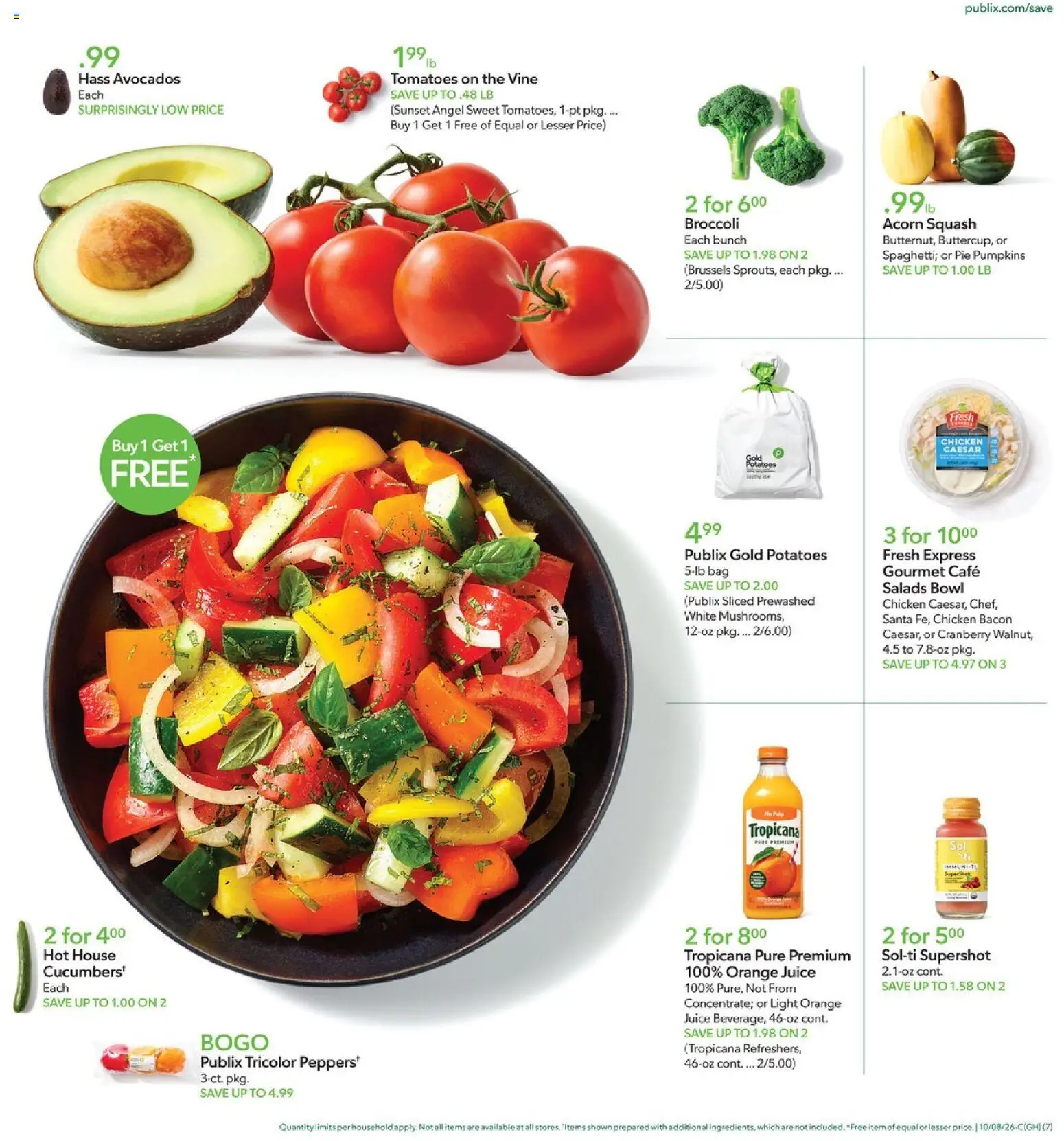 Publix Weekly Ad - valid from 10/07/2026 | Page: 7