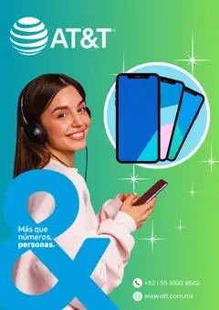 Vista previa de AT&T catálogo, nuevo folleto de la tienda, válido en México a partir del 29/08/2026