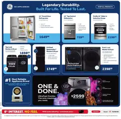 Preview of Home Hardware weekly flyer / circulaire from shop Home Hardware valid from Jul 2, 2026 | Page: 32 | Products: Refrigerator, Dryer, Dishwasher