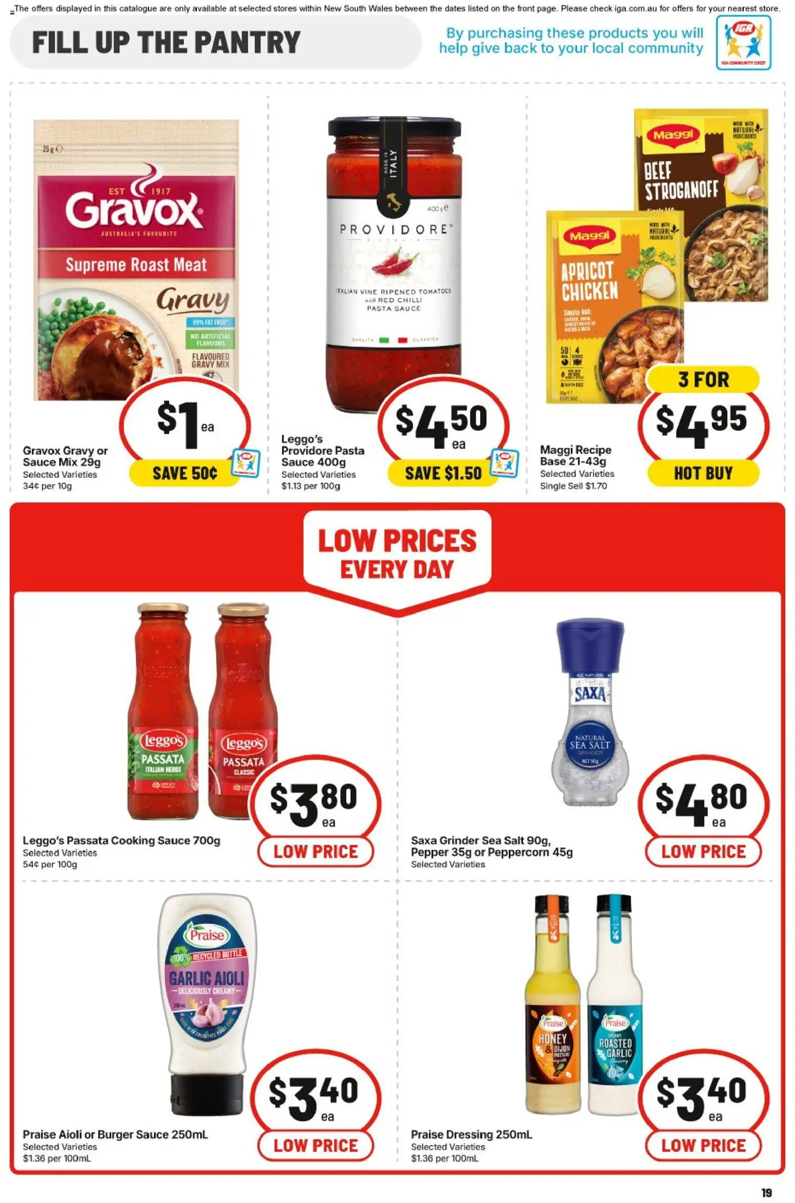 IGA catalogue - valid from 03.06.2026 | Page: 19 | Products: Honey, Chicken, Tomatoes, Pepper