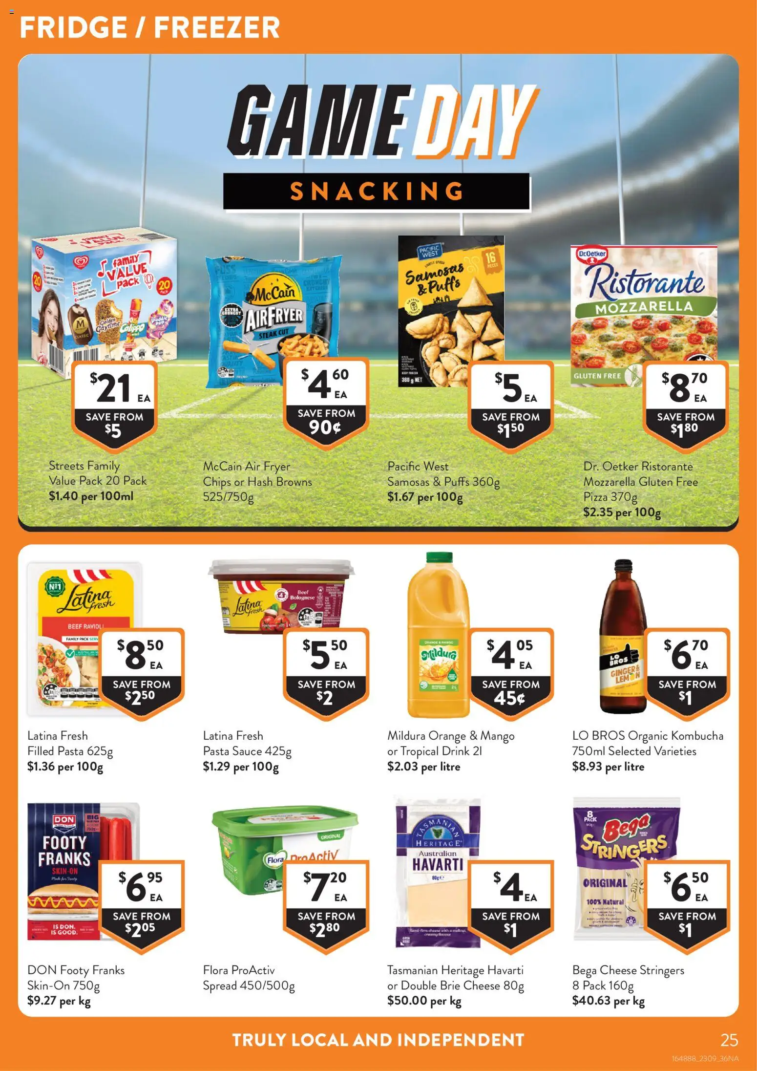 Foodworks catalogue - valid from 23/09/2026 | Page: 25 | Products: Fryer, Pizza, Mozzarella, Spread