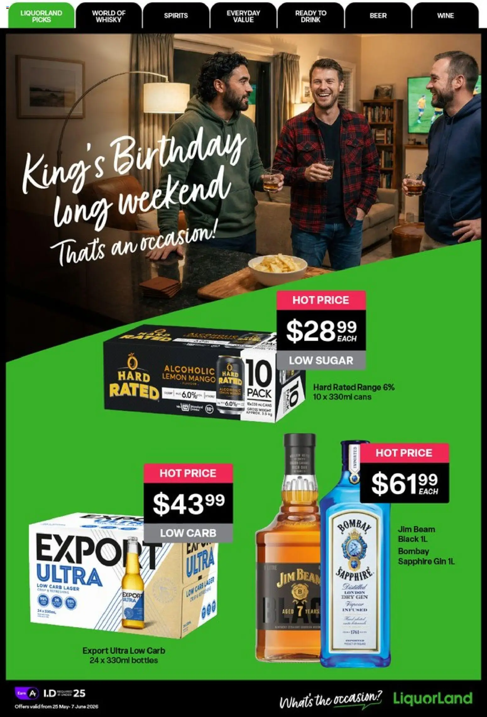Liquorland catalogue from 25.05.2026 | Page: 1