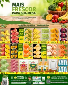 Supermercado Padrão ofertas Hortifruti - Pré-Visualização do folheto da loja Supermercado Padrão, válido de 22/09/2026