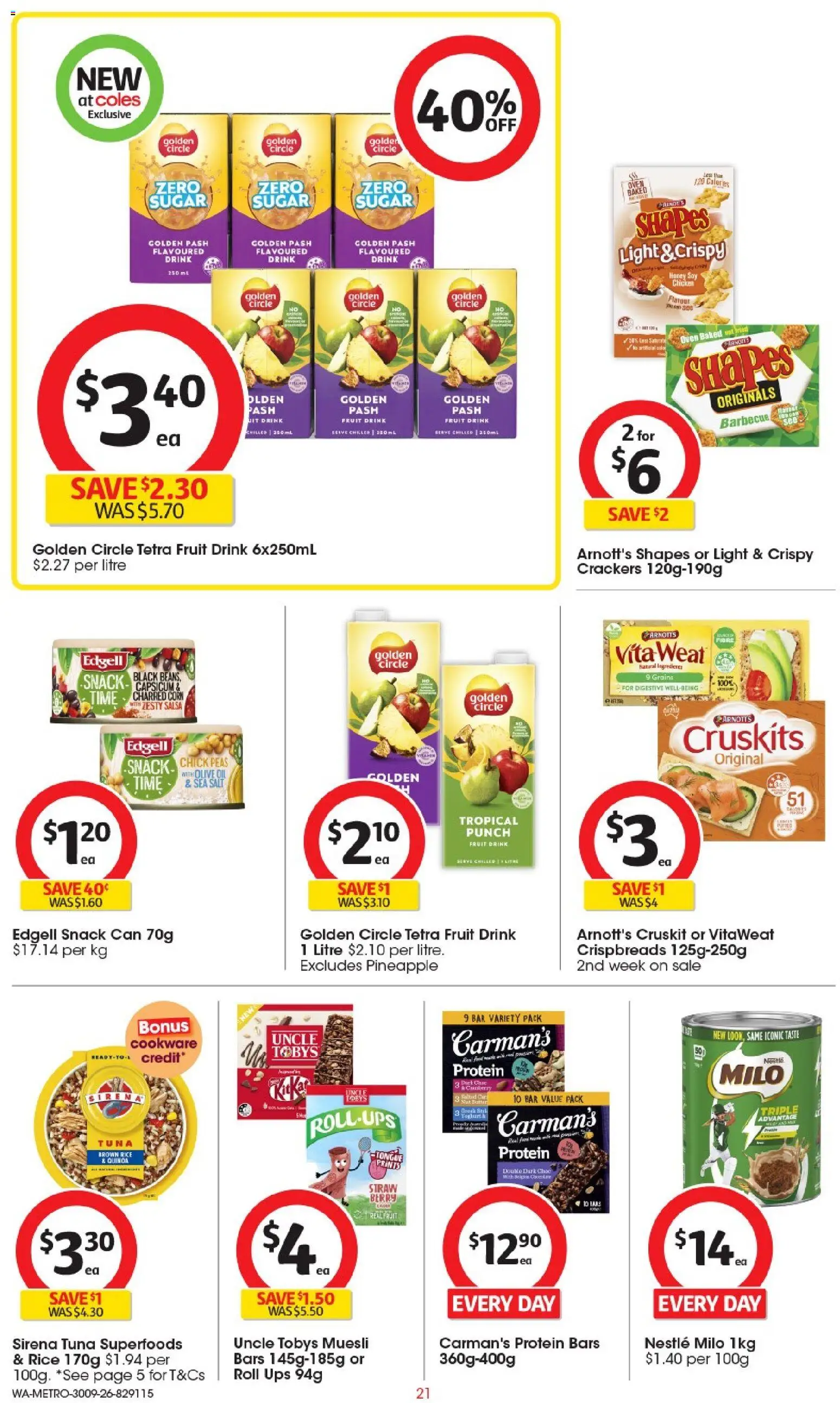 Coles catalogue - valid from 30/09/2026 | Page: 21 | Products: Box, Beef, Salt, Kettle