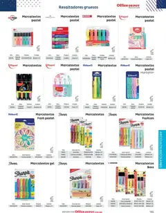 Vista previa de Office Depot catálogo 2026, nuevo folleto de la tienda, válido en México a partir del 12/01/2026 | Página: 137 | Productos: Pincel, Durazno, Pastel, Caja