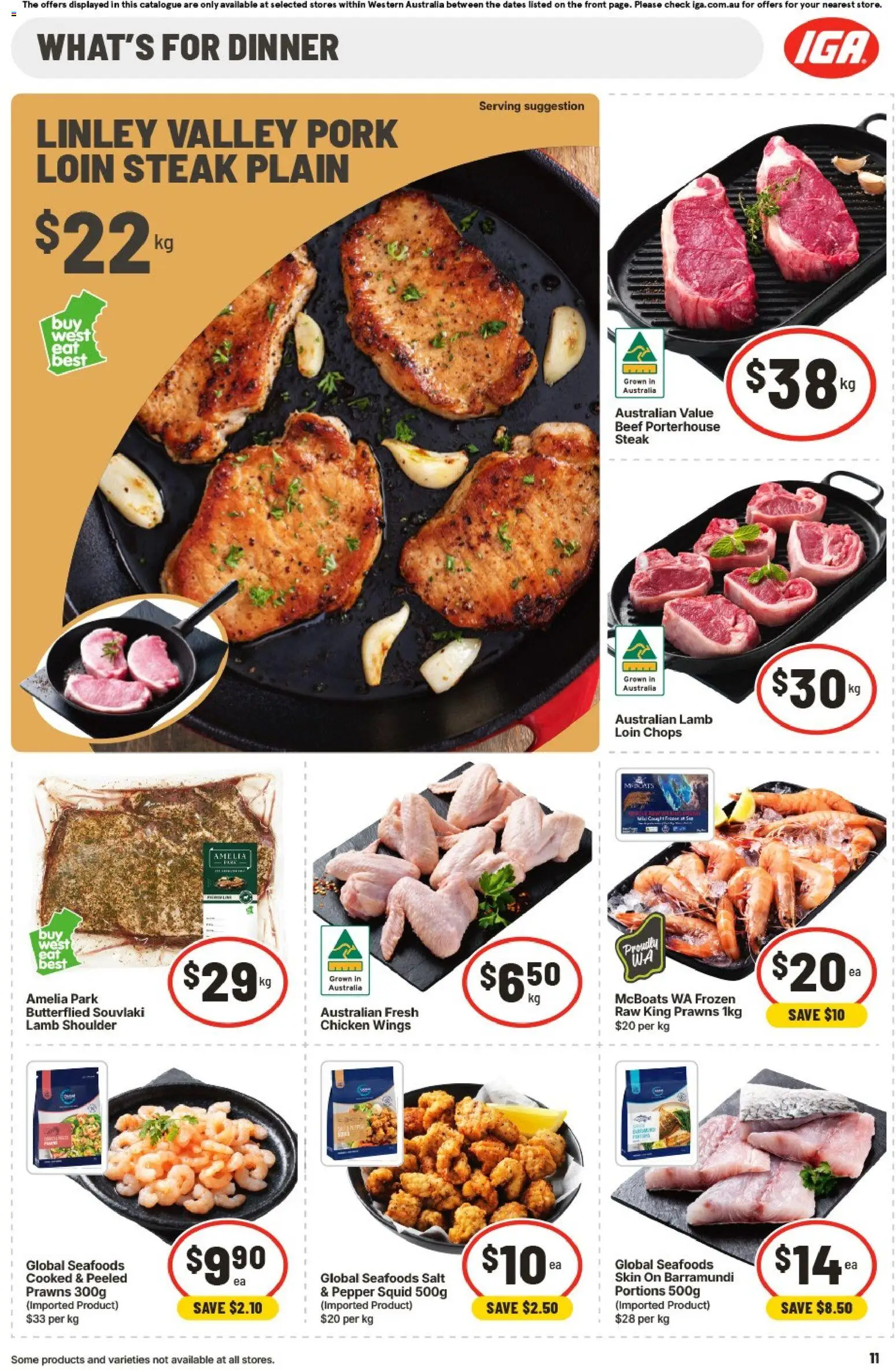 IGA catalogue - valid from 09/09/2026 | Page: 12 | Products: Pork, Lamb, Salt, Pepper