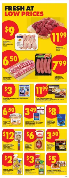 Preview of PC CHICKEN DRUMSTICKS 8's or THIGHS up to 870 g, bone-in pilens ou hauts de cuisse de poulet from shop No Frills valid from 21.05.2026 | Page: 3